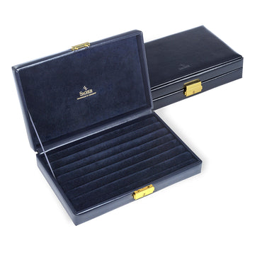 Astuccio per anelli acuro / navy (pelle)