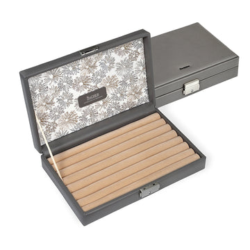 Ring case fleur venice / gray (leather)