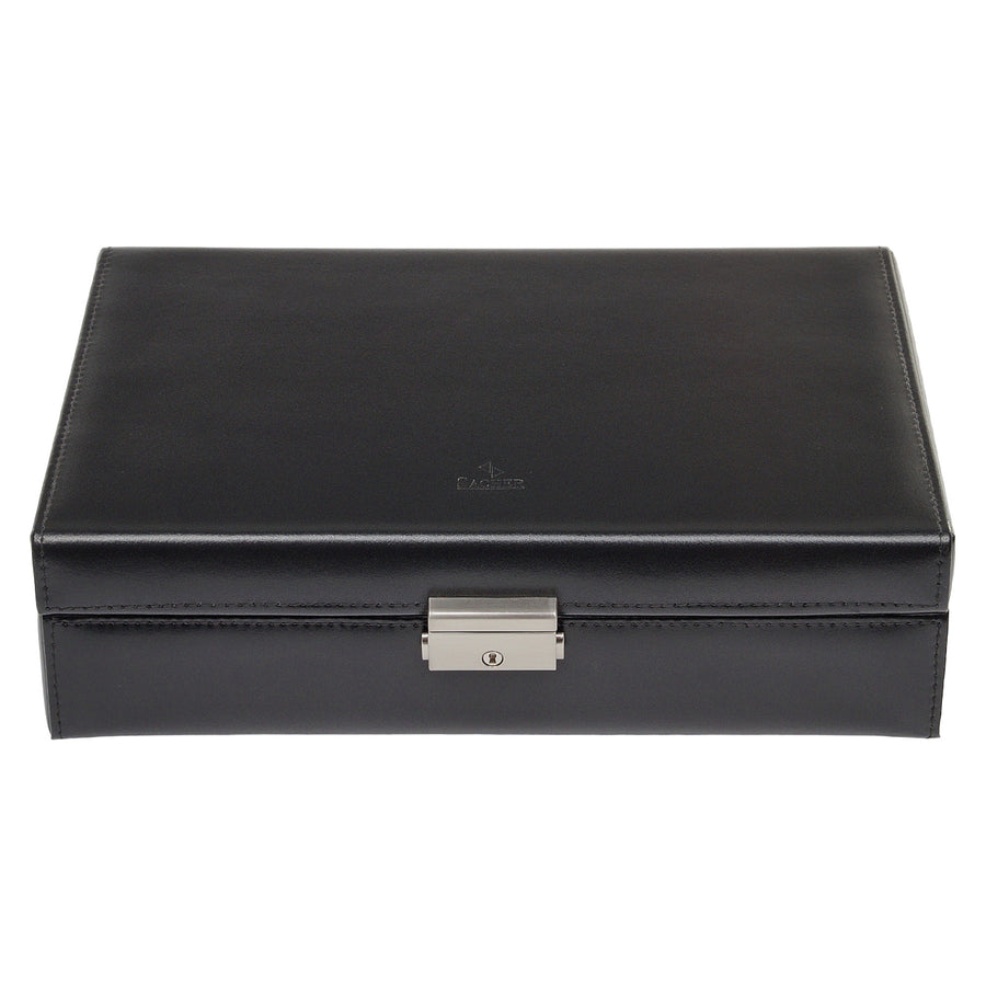 jewellery box Isa black exclusive / black (leather)