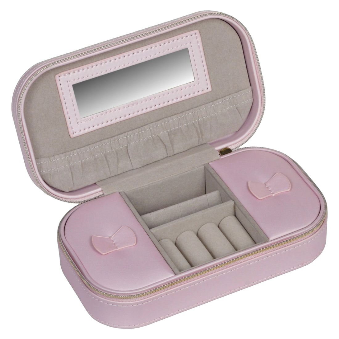 Estuche con cremallera Olivia standard / rosa