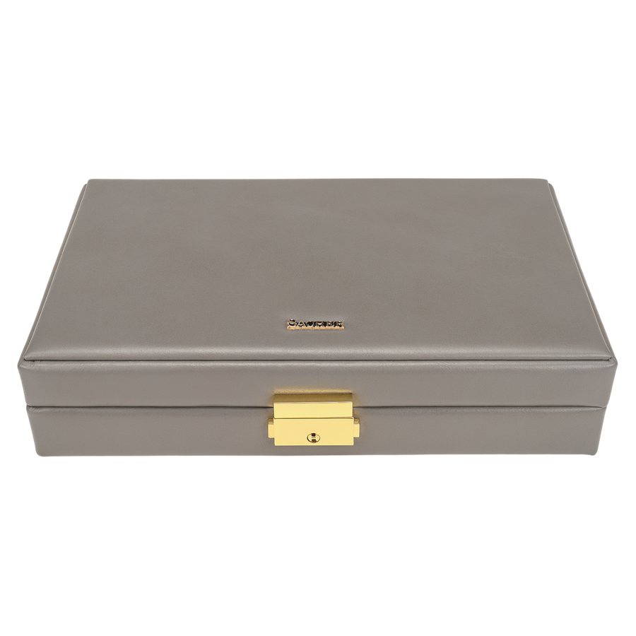 Ring case fleur venice / gray (leather)