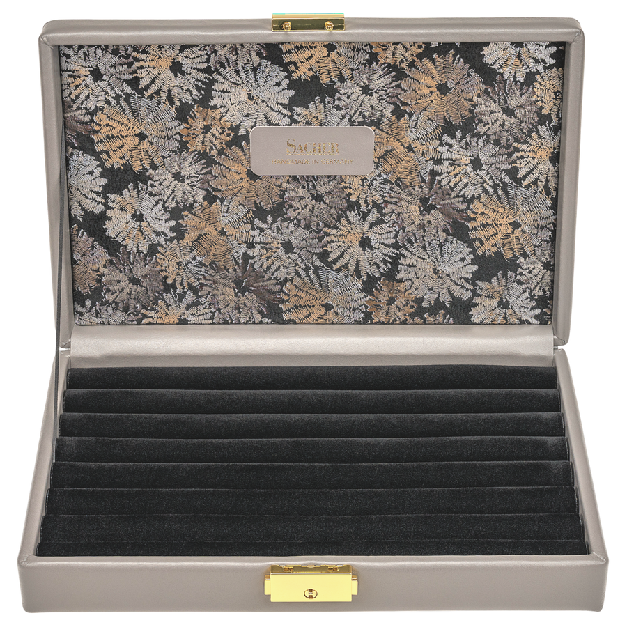 Ring case fleur venice / gray (leather)