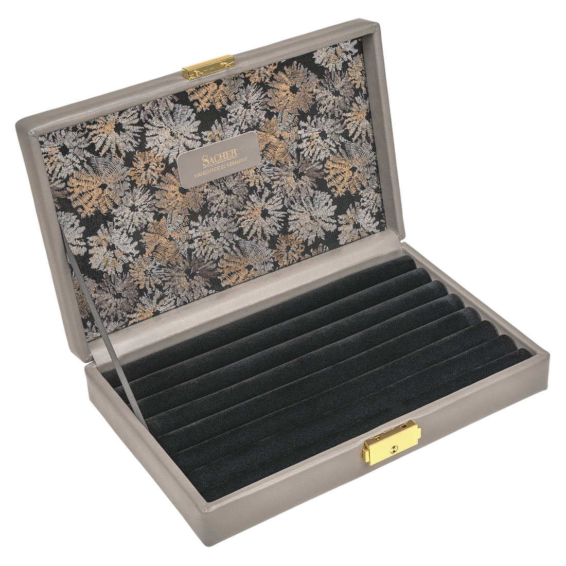 Ring case fleur venice / gray (leather)