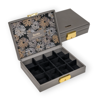 Case fleur venice / gray (leather)