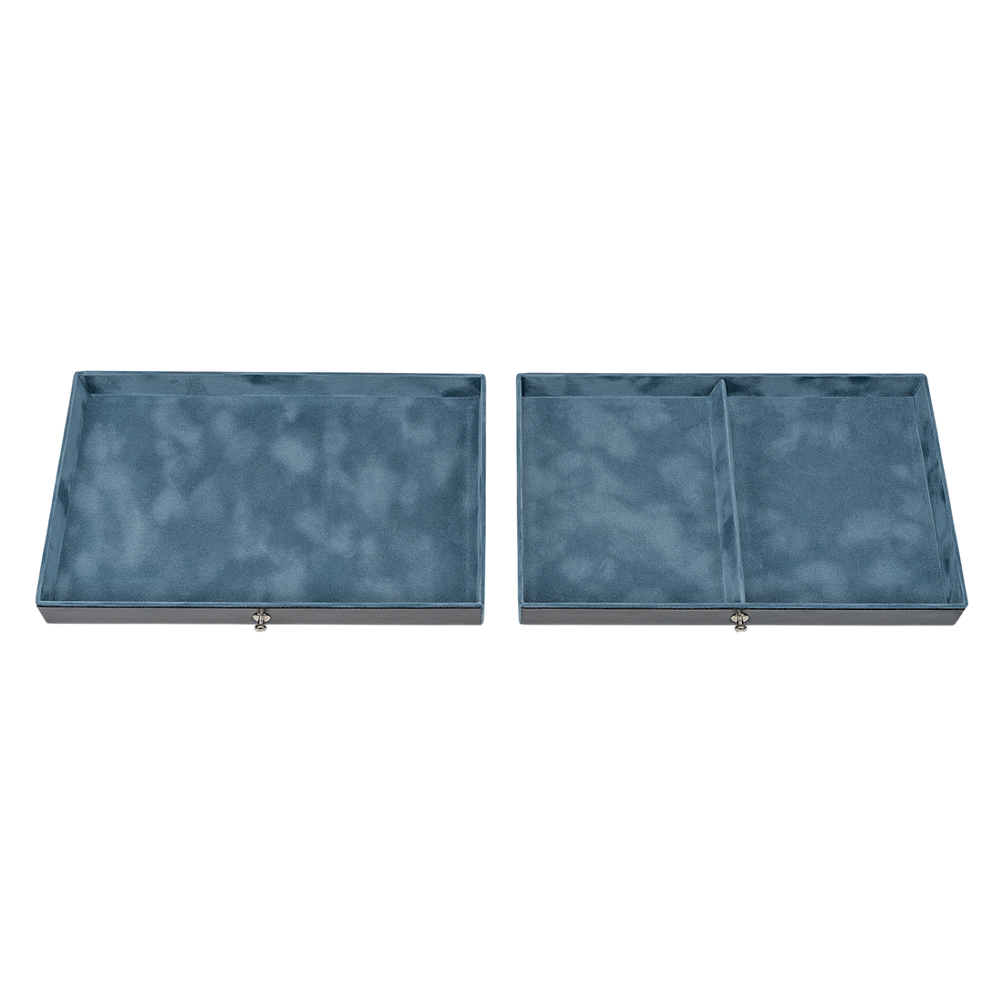 Schmuckkasten Ina florage / navy (Leder)