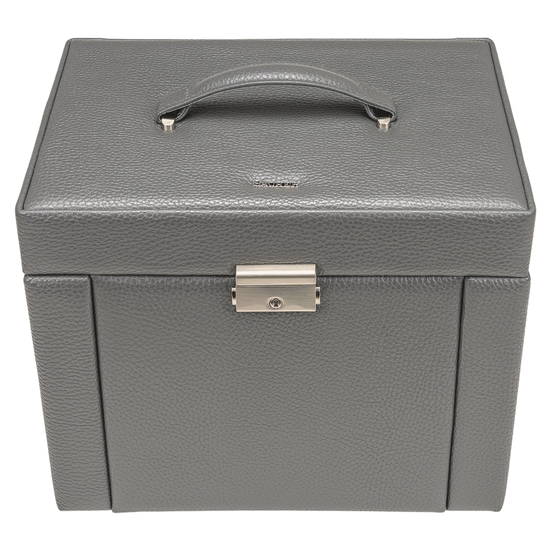 Portagioie Marta granello / grigio (pelle di vacchetta)