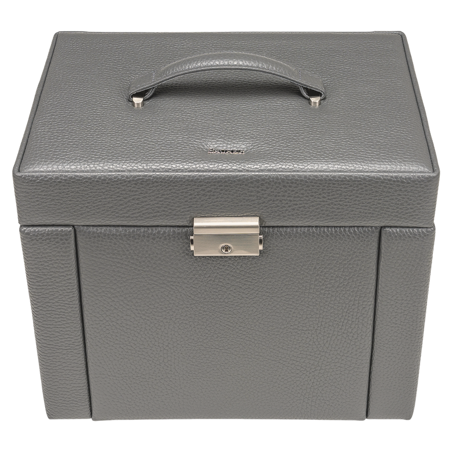 Portagioie Marta granello / grigio (pelle di vacchetta)