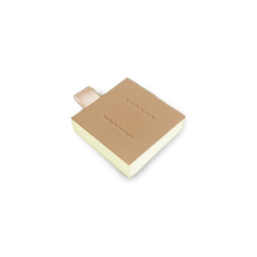 6x Pads für Ohrstecker vario / beige