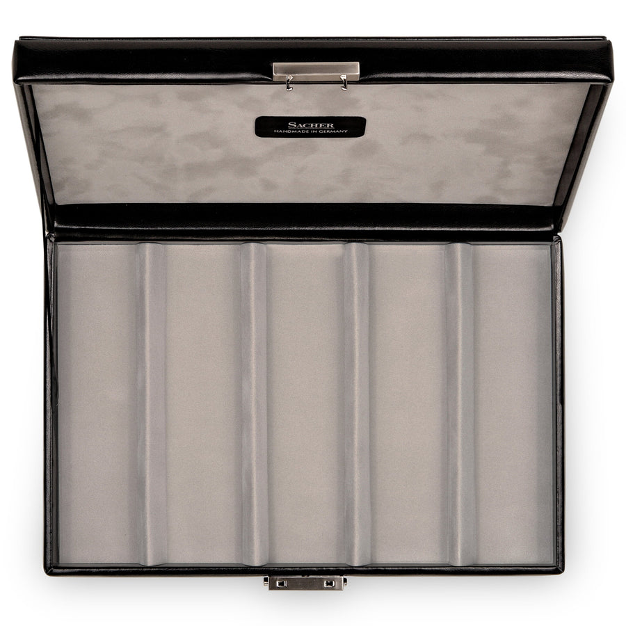 Astuccio per bracciali, collane di perle ecc. VARIO CASO vario / nero (pelle)